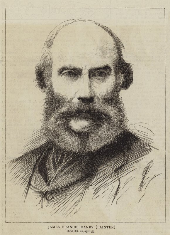 James Francis Danby, maler (gravering) av English School