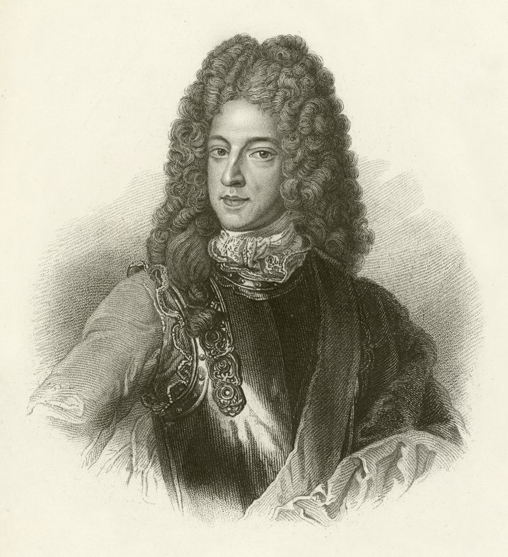 James Stuart, ridderen av St. George av English School