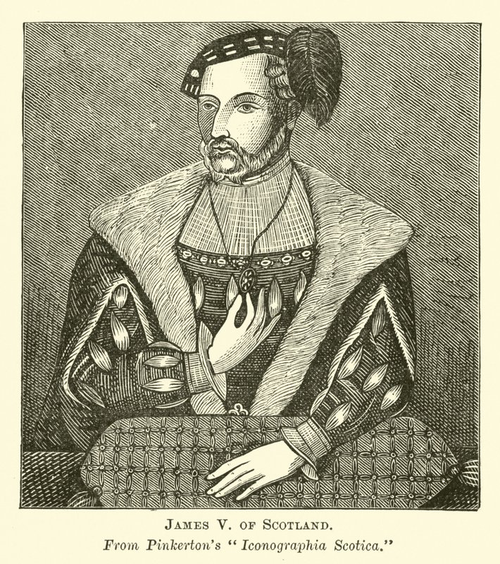 James V fra Skottland av English School