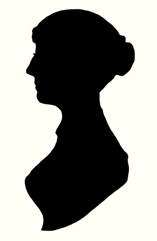 Jane Austen , engelsk forfatter (gravering) av English School