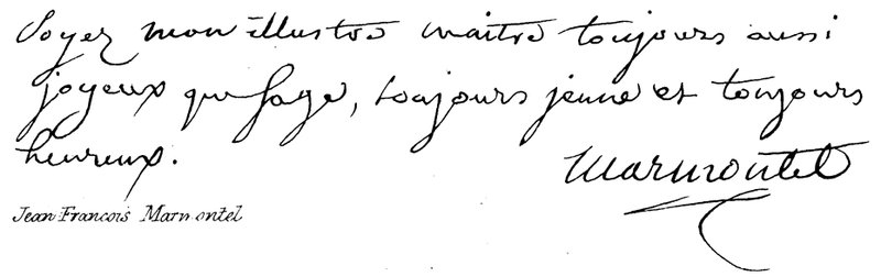 Jean Francois Marmontel av English School