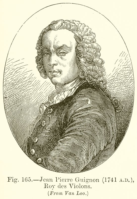 Jean Pierre Guignon, fiolinernes konge 1741 av English School