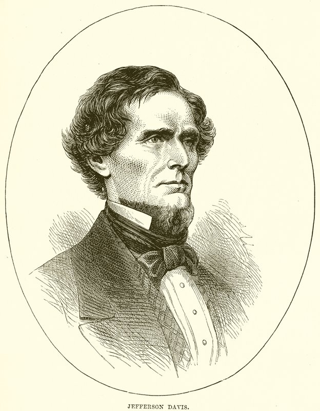 Jefferson Davis av English School