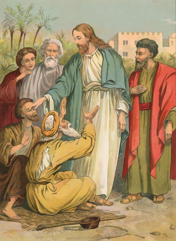 Jesus og de blinde av English School