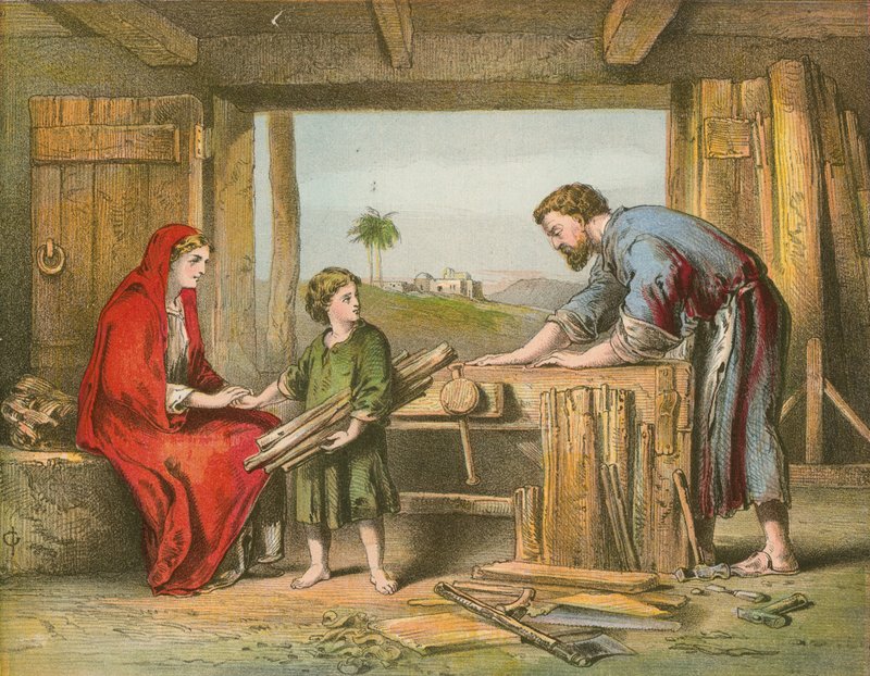 Jesus hjemme av English School