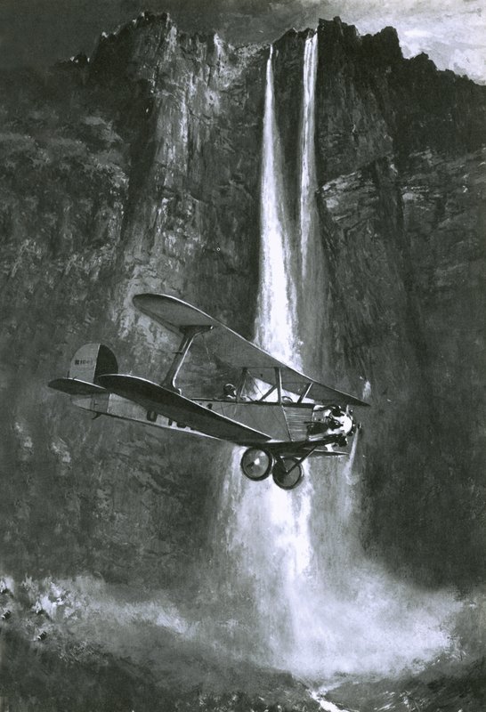 Jim Angels oppdagelse av det som ble kalt Angel Falls i Venezuela av English School