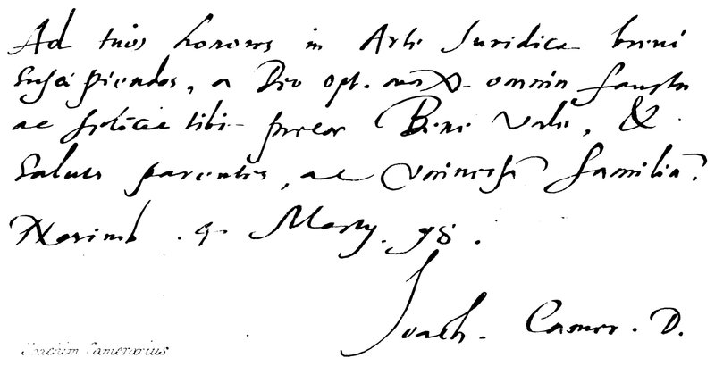 Joachim Chamberlain av English School