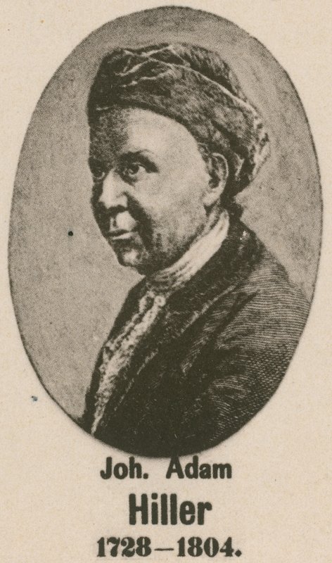 Johann Adam HIller (gravyr) av English School