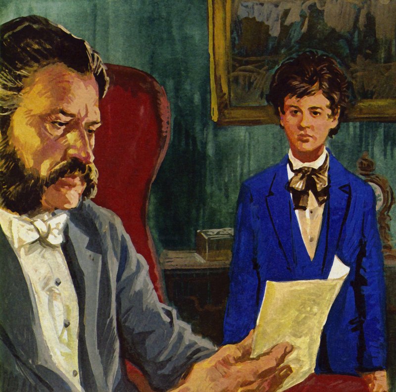 Johann Strauss den yngre ble født da faren slet for anerkjennelse av English School