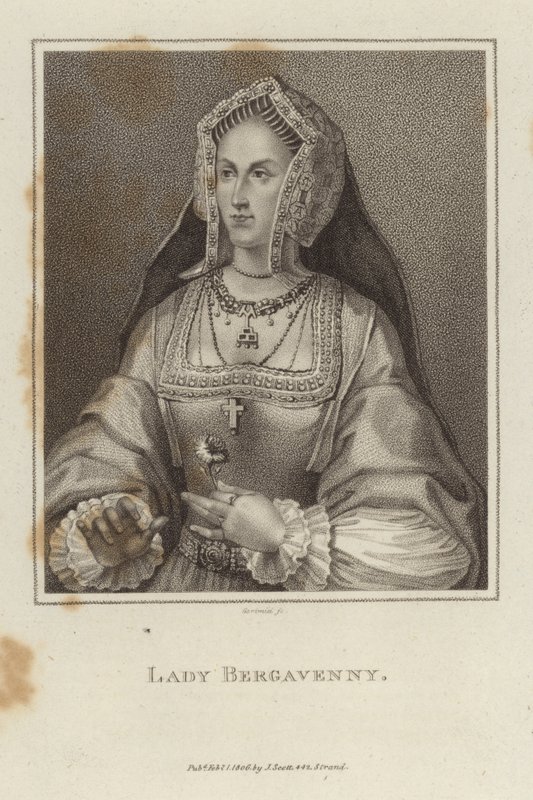 Johanna Lady Abergavenny av English School