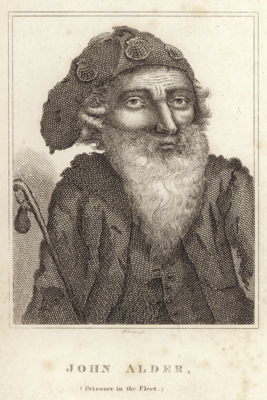 John Alder, fange i flåten av English School
