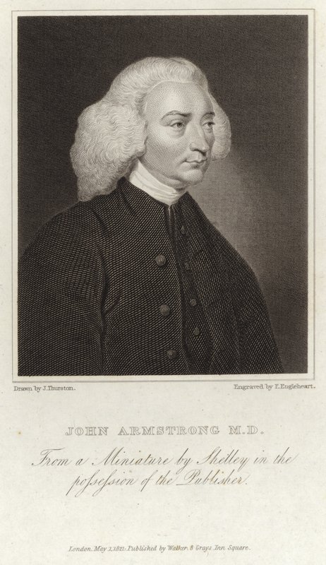John Armstrong - skotsk poet og lege (1709-1779) av English School