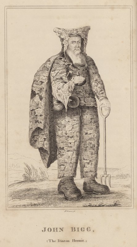 John Bigg, Dinton-eremitten av English School