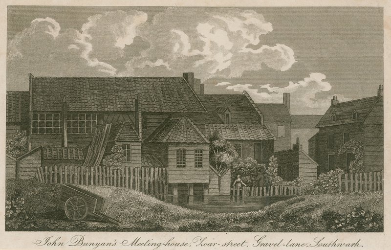 John Bunyans møtehus, Zoar Street, Gravel Lane, Southwark av English School