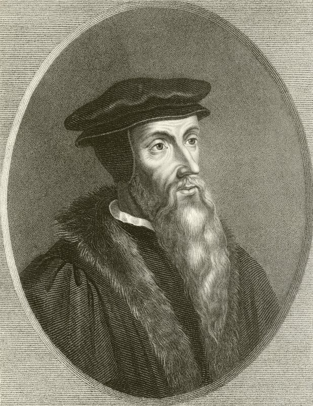 John Calvin av English School