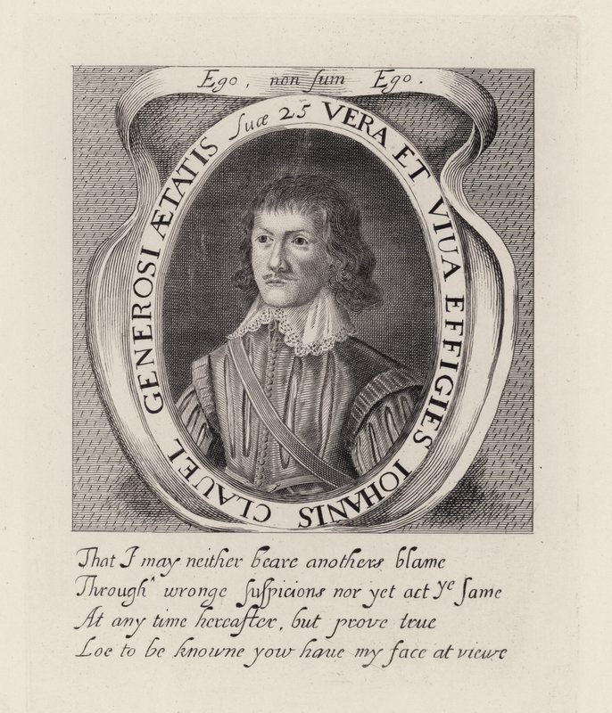 John Clavel (gravering) av English School