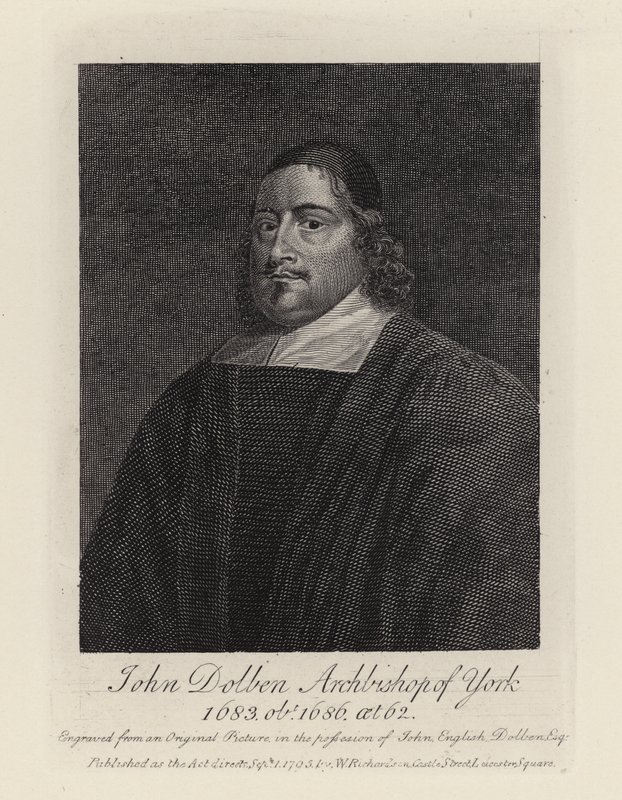 John Dolben (gravering) av English School