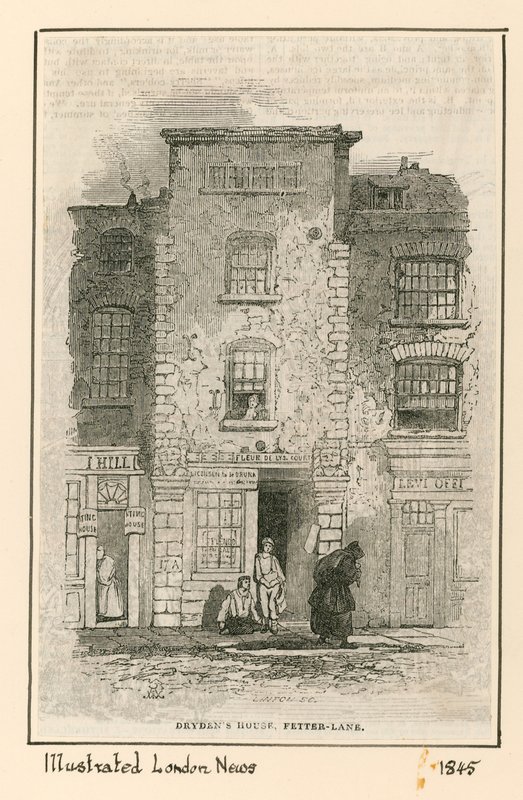 John Drydens House, i Fetter Lane av English School