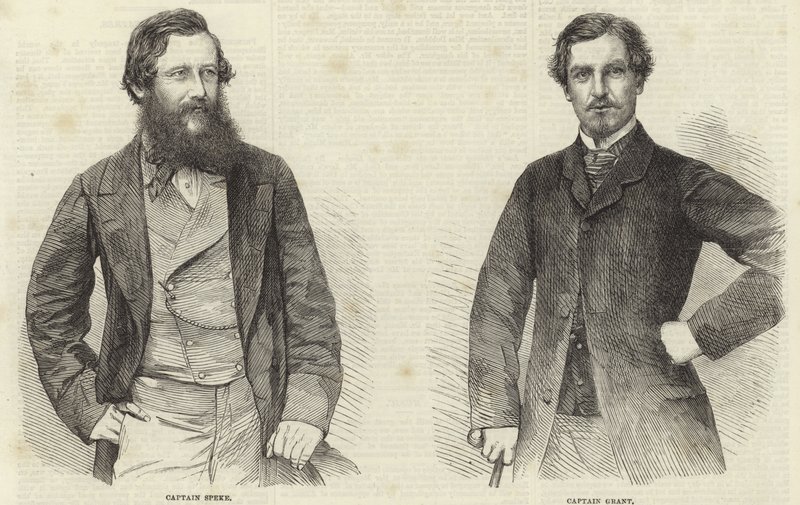 John Hanning Speke og James Augustus Grant av English School