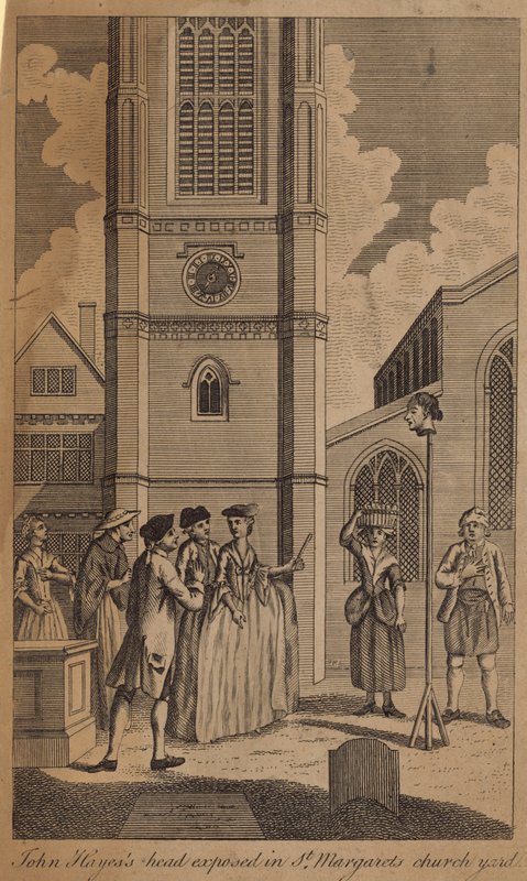 John Hayess-hode avslørt i St Margarets kirkegård av English School