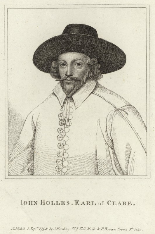 John Holles, jarl av Clare av English School