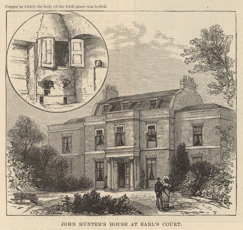 John Hunters hus ved Earls Court av English School