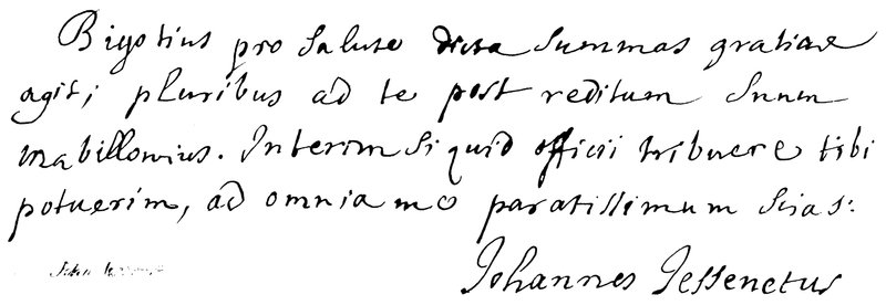 John Jessenet av English School