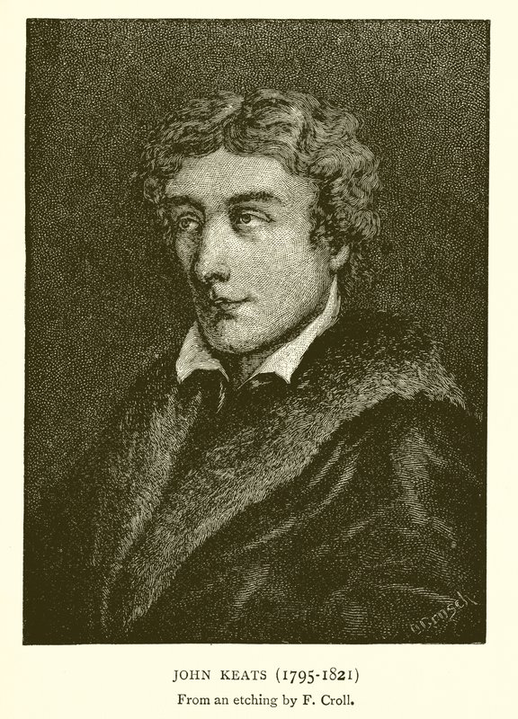 John Keats (1795-1821) av English School