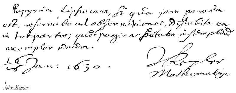 John Kepler av English School