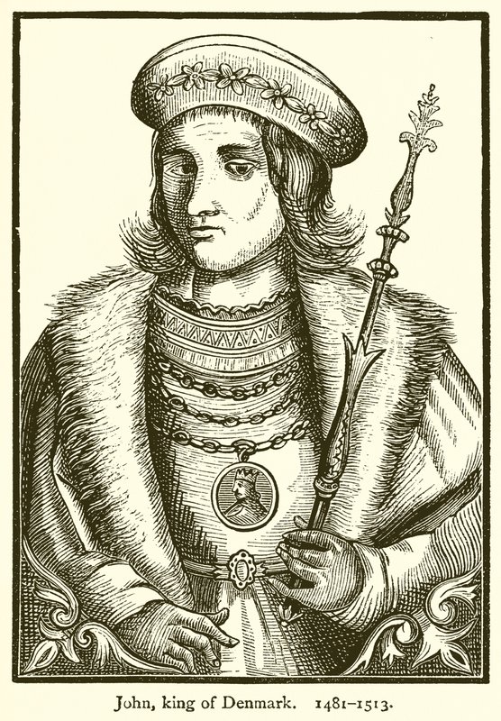 John, konge av Danmark. 1481-1513 av English School