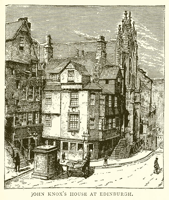 John Knoxs hus i Edinburgh av English School