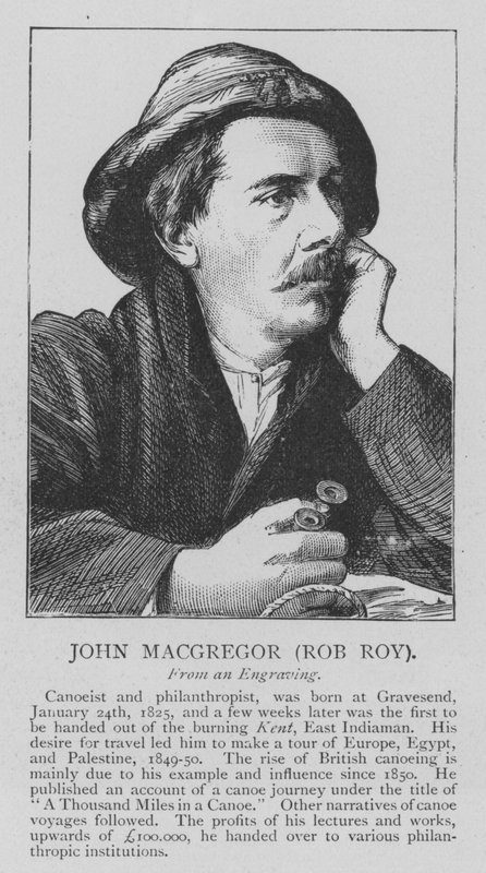 John Macgregor, Rob Roy (gravering) av English School