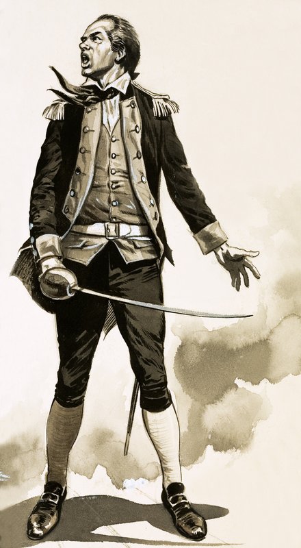 John Paul Jones, helten fra den amerikanske uavhengighetskrigen av English School