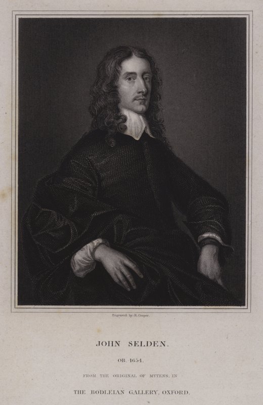 John Selden , engelsk jurist og filosof av English School