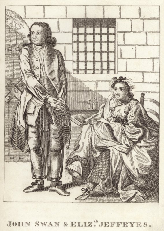 John Swan og Elizabeth Jeffryes av English School