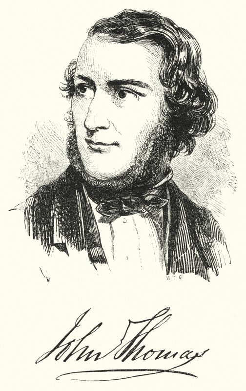 John Thomas, den kjente billedhuggeren og modelløren (gravering) av English School