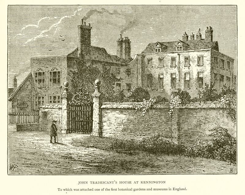 John Tradescants House i Kennington av English School