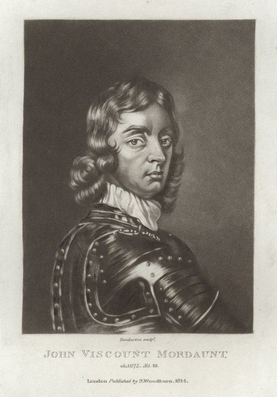 John Viscount Mordaunt av English School