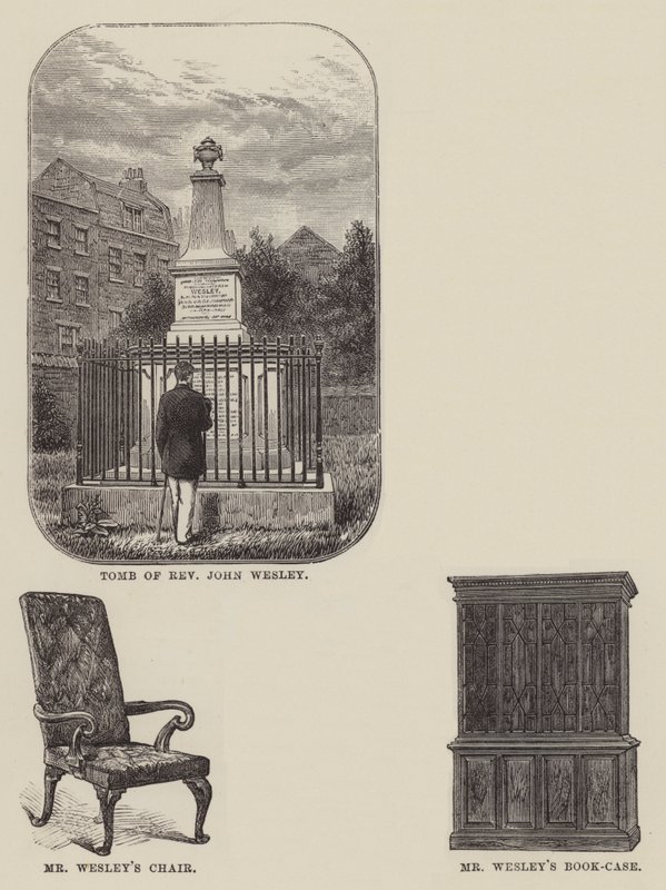John Wesley (gravering) av English School