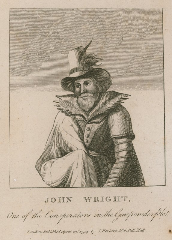 John Wright, en av konspiratørene i Gunpowder Plot av English School