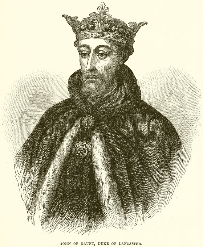 John of Gaunt, hertugen av Lancaster av English School