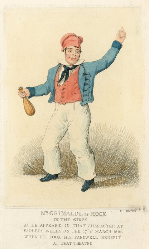 Joseph Grimaldi as Hock  av English School