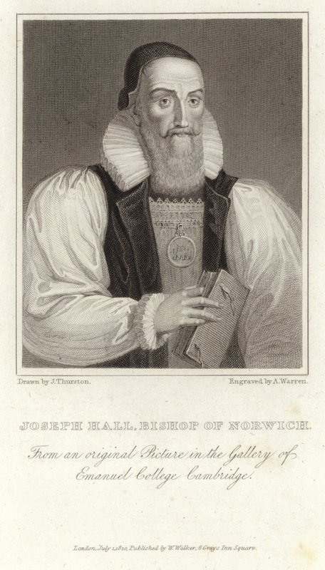 Joseph Hall, biskop av Norwich av English School