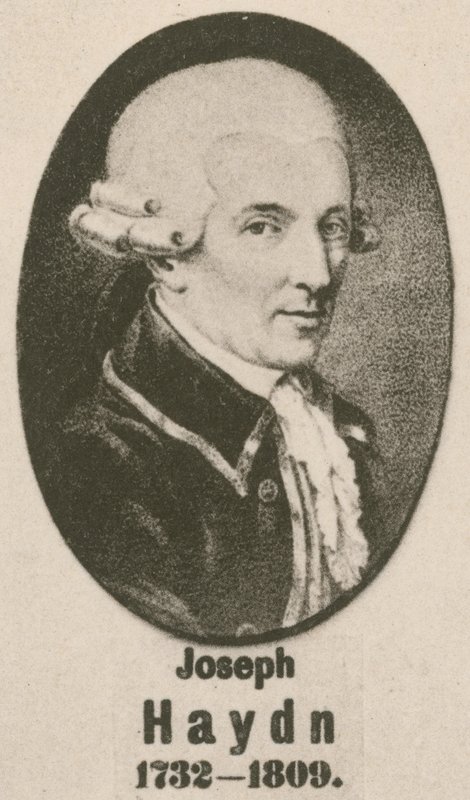 Joseph Haydn (gravering) av English School