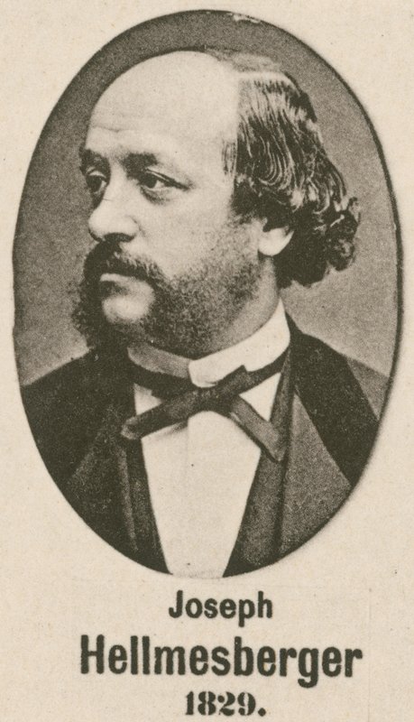 Joseph Hellmesberger (gravyr) av English School
