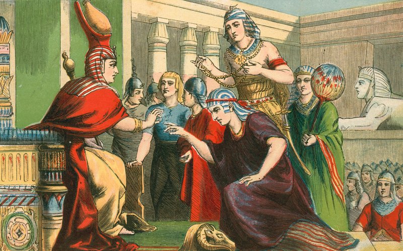 Josef ble hersker over landet Egypt av English School