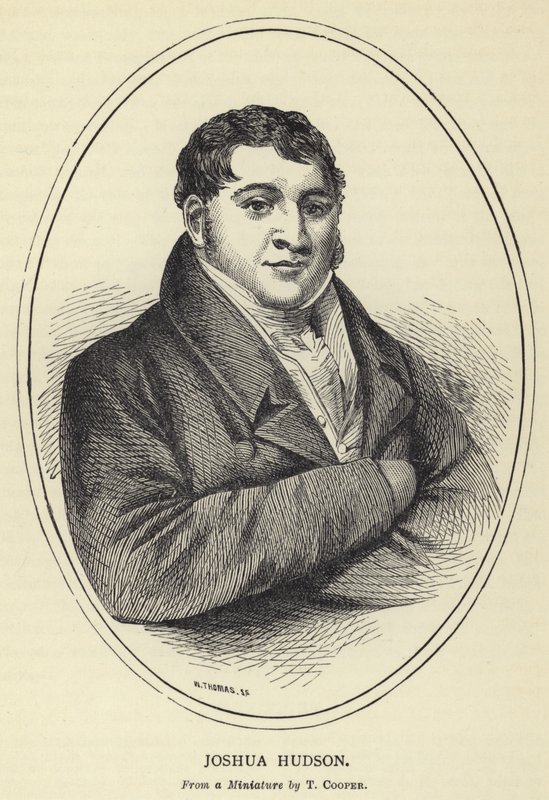 Joshua Hudson, Fra en miniatyr av T Cooper av English School