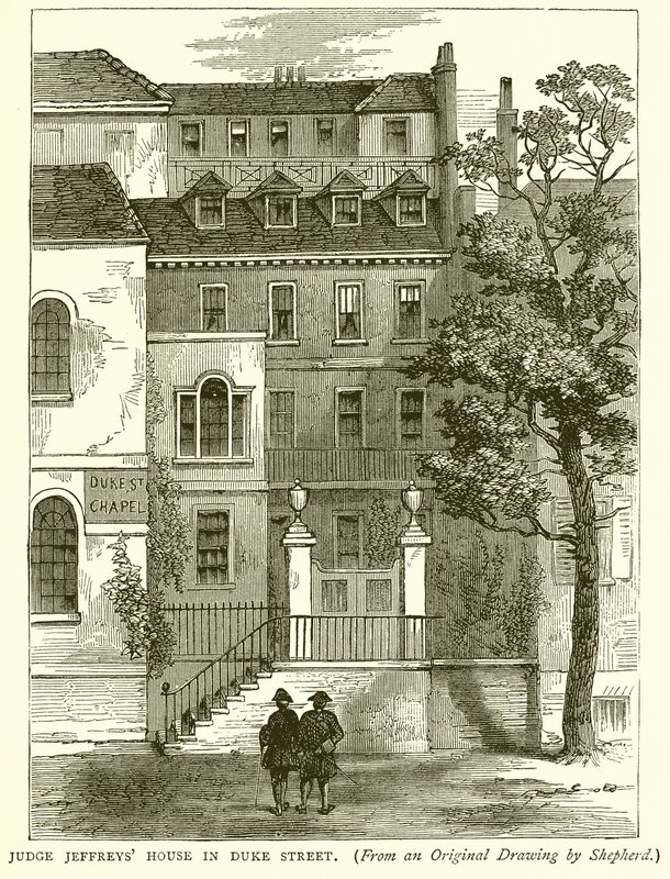 Dommer Jeffreys House i Duck Street av English School