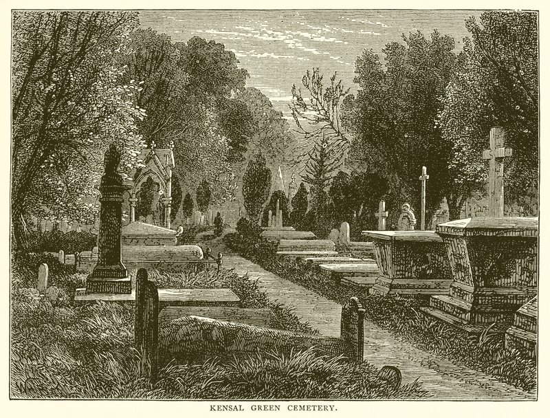 Kensal Green Cemetery av English School