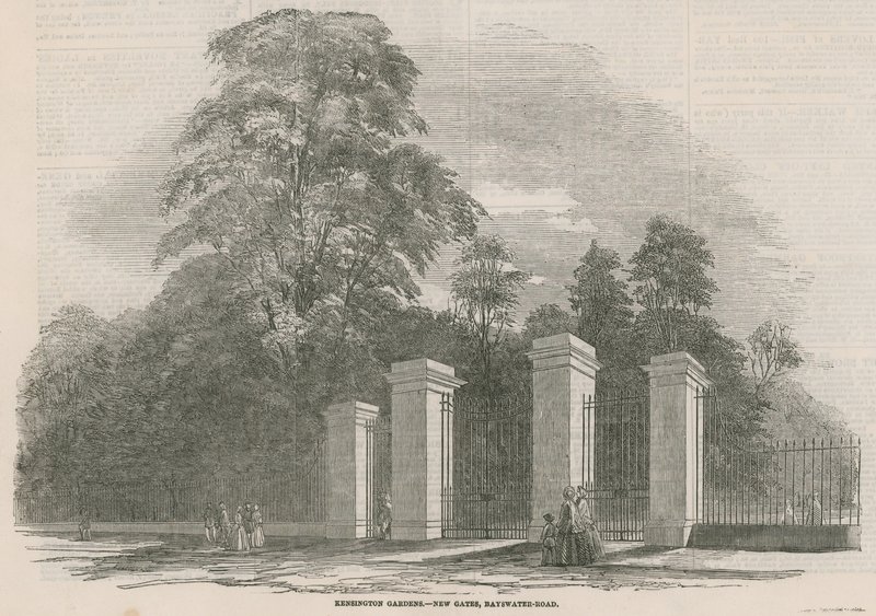 Kensington Gardens, New Gates, Bayswater Road, London av English School